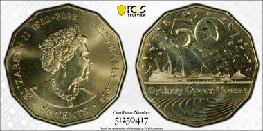 2023 50C Sydney Opera House 50th Ann. MS68