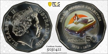 2016 50C Holden Heritage Colorized LJ Torana GTR XU 1 MS69