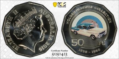 2016 50C Holden Heritage - FC MS69