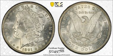 1891-CC $1 MS64