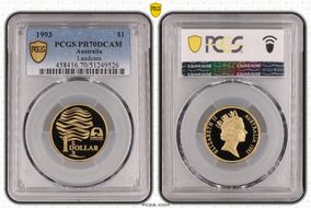 1993 $1 Landcare PR70DCAM