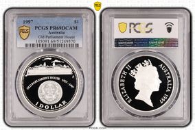 1997 $1 Old Parliament House PR69DCAM