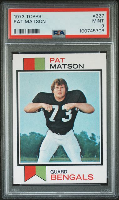 1973 Topps #227 Pat Matson front