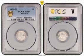 1921-M 3D MS64