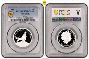 1998 20C 1954 Florin Silver PR70DCAM