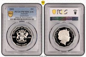 2001 50C Queensland PR70DCAM