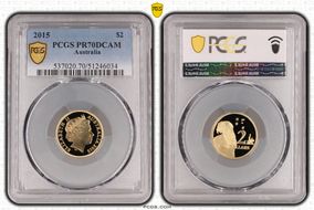 2015 $2 PR70DCAM