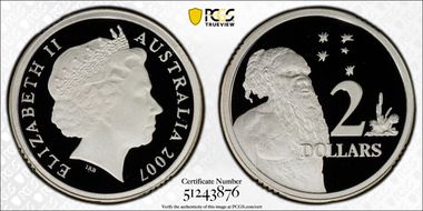2007 $2 Silver PR70DCAM