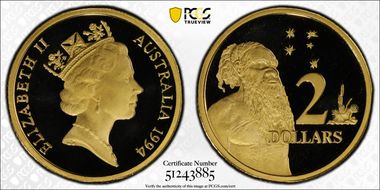 1994 $2 PR69DCAM