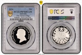 2024 50C Dan Thorne Effigy PR70DCAM