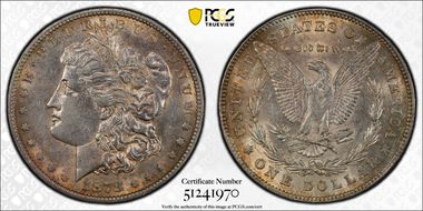 1878 7/8TF $1 Strong N1