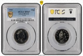 1995 10p S-F4 MS67