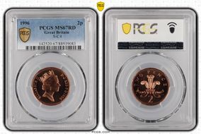 1996 2p S-C4 MS67RD