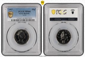 1997 10p S-F4 MS66