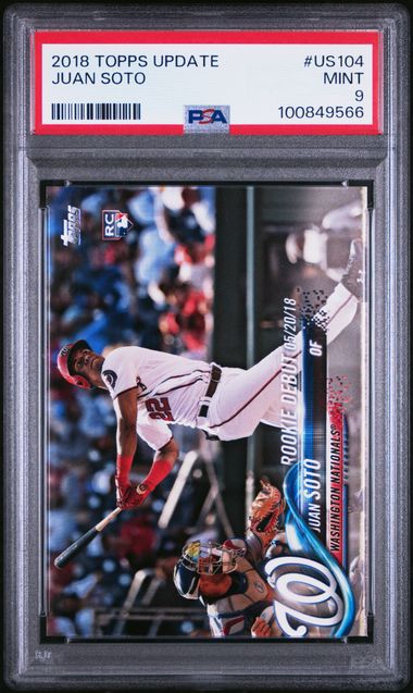 Topps Juan Soto front