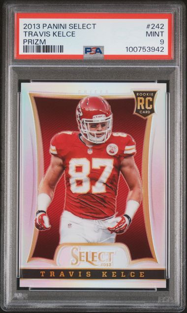 2013 Panini Select Prizm #242 Travis Kelce front