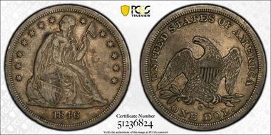 1846-O $1 VF35