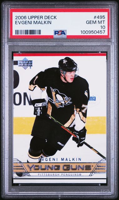 2006 Upper Deck UPPER DECK #495 Evgeni Malkin front