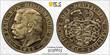 1928 (10 Mk) X-M5 SP58