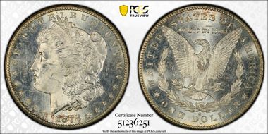 1878-S $1 MS63