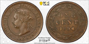 1894 1C Thick 4 AU55BN