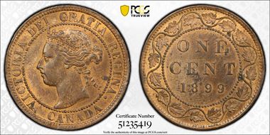 1899 1C MS63RB
