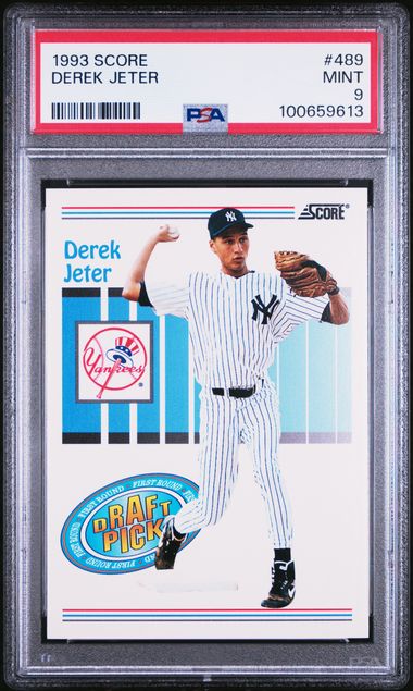 Score Derek Jeter front