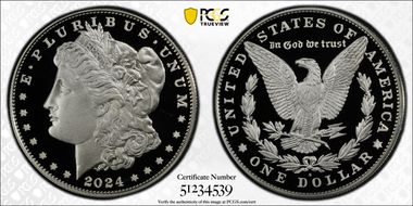 2024-S $1 Morgan Dollar First Strike PR69DCAM