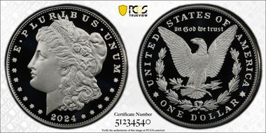 2024-S $1 Morgan Dollar First Strike PR70DCAM