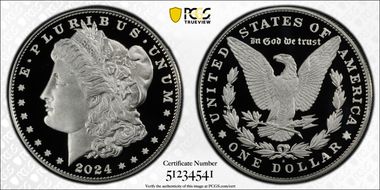 2024-S $1 Morgan Dollar First Strike PR70DCAM