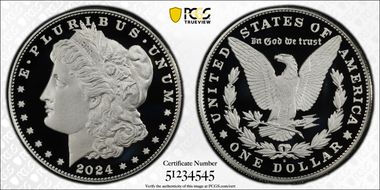 2024-S $1 Morgan Dollar First Strike PR70DCAM