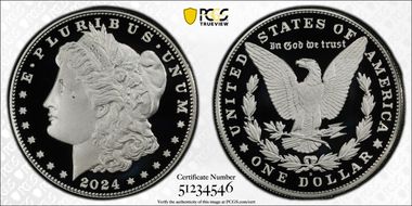 2024-S $1 Morgan Dollar First Strike PR70DCAM