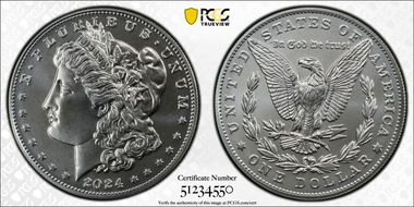 2024 $1 Morgan Dollar First Strike MS70