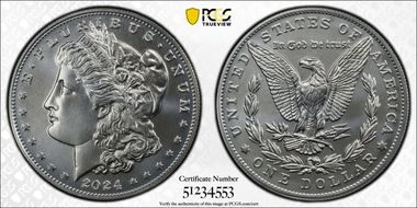 2024 $1 Morgan Dollar First Strike MS69