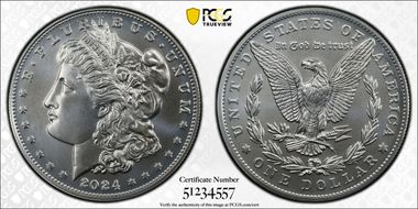 2024 $1 Morgan Dollar First Strike MS69