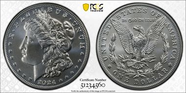 2024 $1 Morgan Dollar First Strike MS70