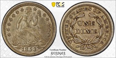 1853 10C Arrows XF45