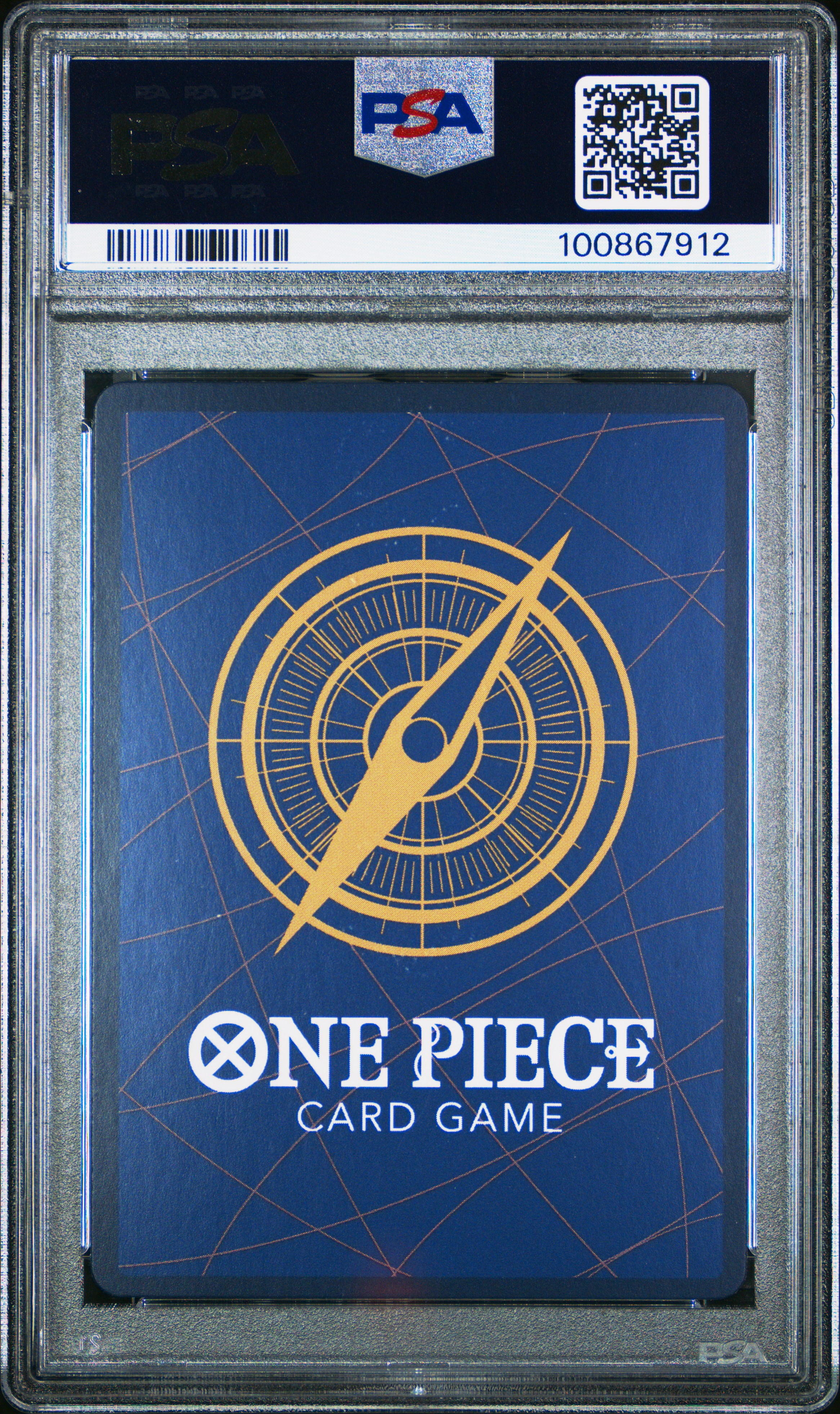 2024 One Piece Op08-Two Legends Queen #080 (Op08-Alternate Art) Gem Mt 10 back