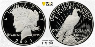 2024-S $1 Peace Dollar PR69DCAM