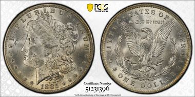 1885-O $1 MS63