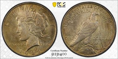 1923 $1 MS63