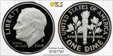 2024-S 10C Silver PR69DCAM