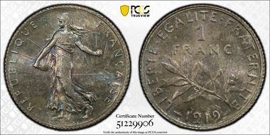 1919 1 Fr Gad-467 F-217 MS65