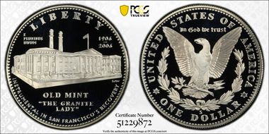2006-S $1 San Francisco Old Mint PR69DCAM