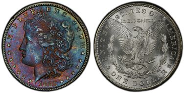 1885 $1 MS65