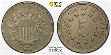 1869 5C XF45