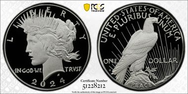 2024-S $1 Peace Dollar PR70DCAM