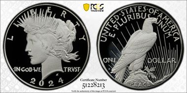 2024-S $1 Peace Dollar PR70DCAM