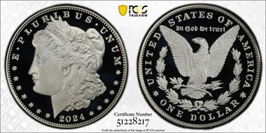 2024-S $1 Morgan Dollar PR70DCAM