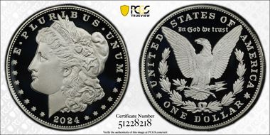 2024-S $1 Morgan Dollar PR70DCAM